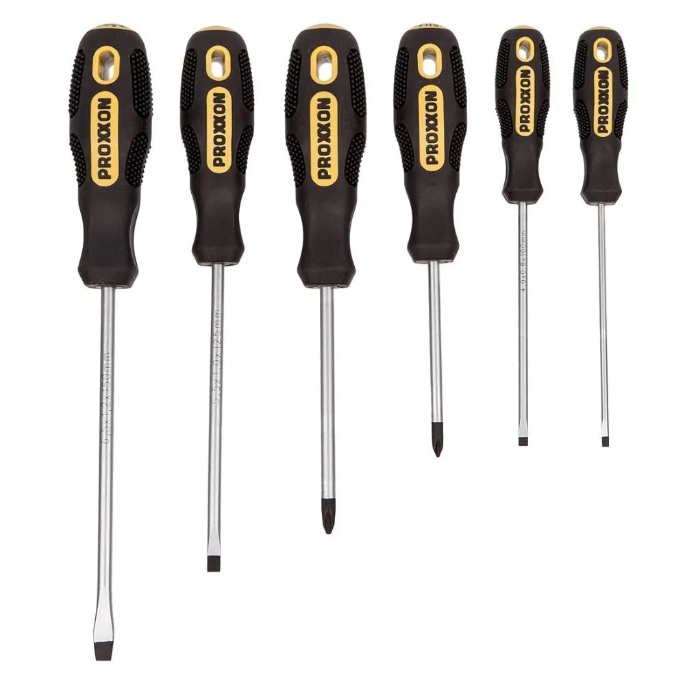 Set 6 surubelnite proxxon 22604 flex-dot drepte si