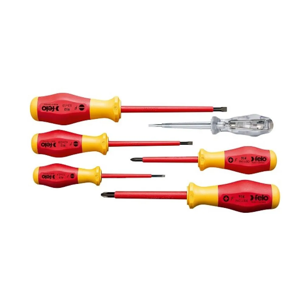 Set surubelnite izolate vde felo no.9 6 piese