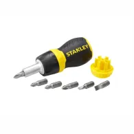 Stanley 0-66-358 surubelnita multibit clichet cu 6