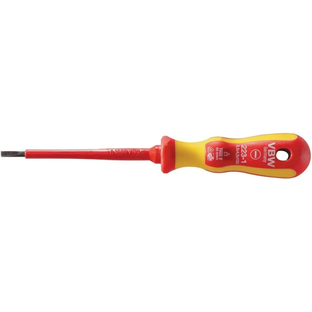 Surubelnita vbw izolata vde cu varf drept 2.5x0.4m