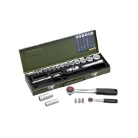 Trusa chei tubulare 1/4 si 1/2 proxxon 23020 27 bu