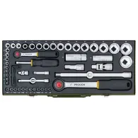 Trusa de chei tubulare de 1/4 si 1/2 proxxon 23040