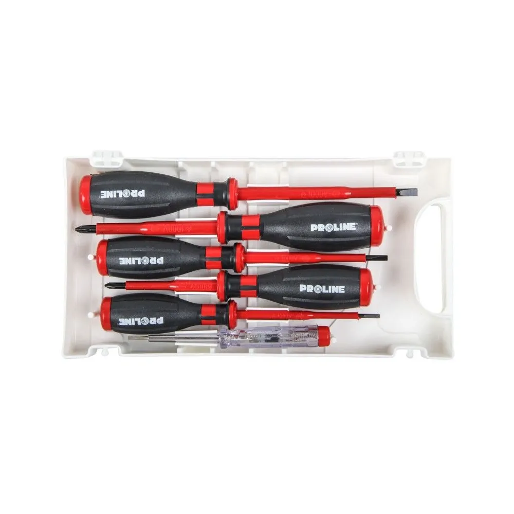 Set surubelnite izolate maner cauciuc + tester - 6