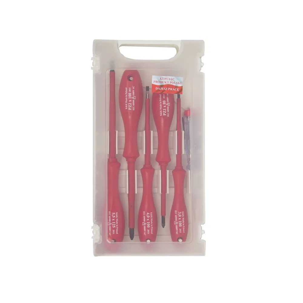 Set surubelnite izolate pvc plate si pz + tester -