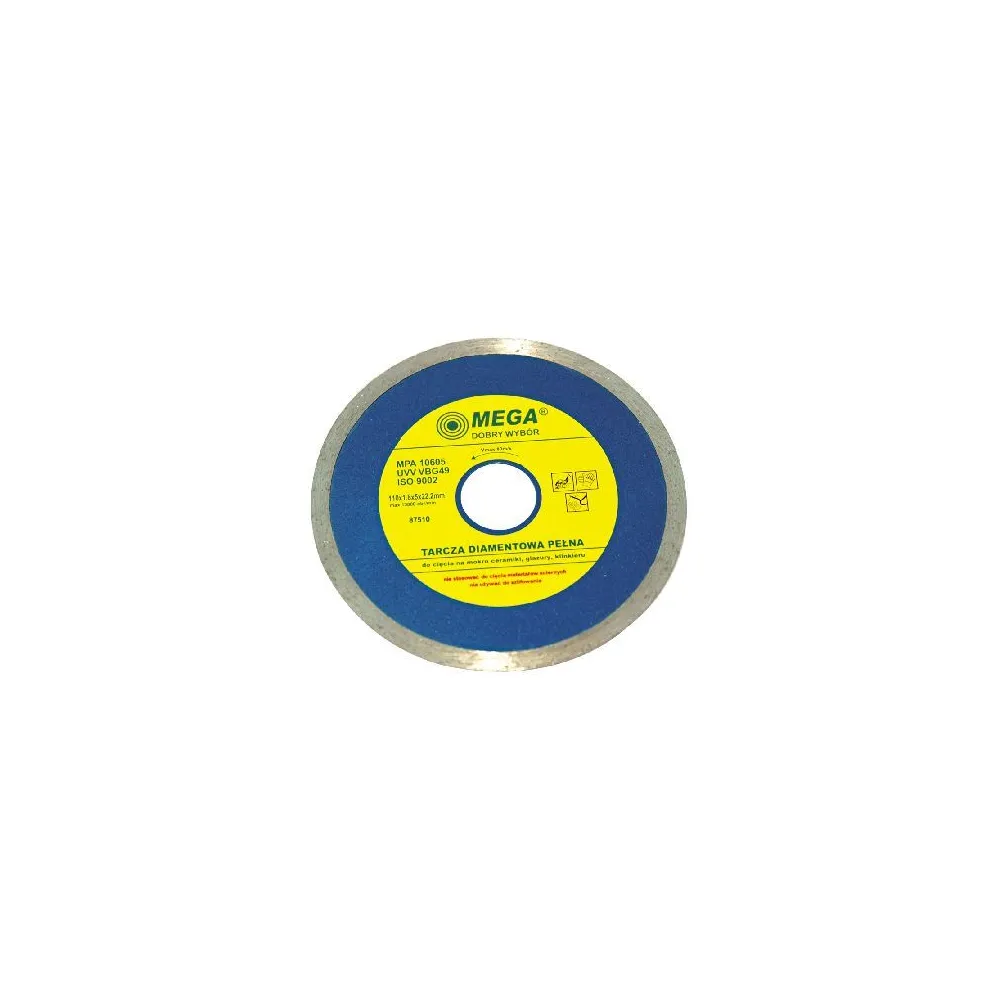 Disc diamantat continuu 115mm