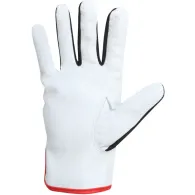 Manusa piele ovina / negru-alb - 11