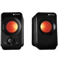 Canyon 2.0 portable usb power speakers 3.5mm audio jack with Canyon - 1