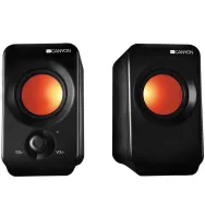 Canyon 2.0 portable usb power speakers 3.5mm audio jack with Canyon - 1
