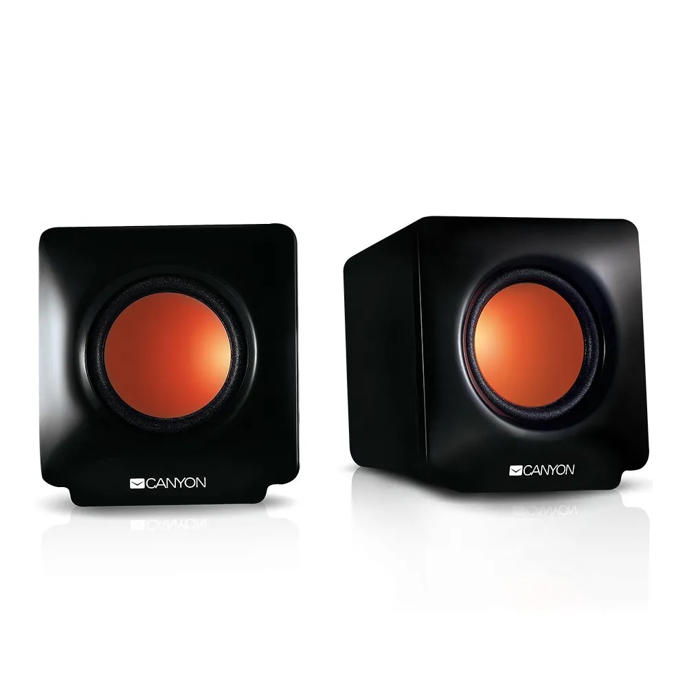 Canyon 2.0 portable usb power speakers 3.5mm audio jack Canyon - 1