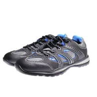 Pantof piele-velur-tesut cu cauciuc (o1sra) - 47