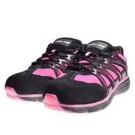 Pantof piele-intoarsa-tesut cu cauciuc (o1src) - 4