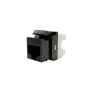 Conector Keystone, 1xRJ45 UTP cat.5e PowerCat, negru - Molex