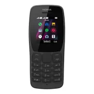 Telefon mobil Nokia 110 (2019), 4MB, Dual SIM, 2G, Black