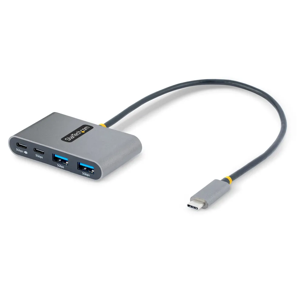 StarTech.com 5G2A2CPDB-USB-C-HUB hub-uri de interfață USB 3.2 Gen 1 (3.1 Gen 1) Type-C 5000 Mbit s Gri