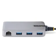 StarTech.com 5G3AGBB-USB-A-HUB hub-uri de interfață USB 3.2 Gen 1 (3.1 Gen 1) Type-A 5000 Mbit s Gri