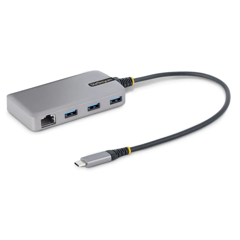 StarTech.com 5G3AGBB-USB-C-HUB hub-uri de interfață USB 3.2 Gen 1 (3.1 Gen 1) Type-C 5000 Mbit s Gri