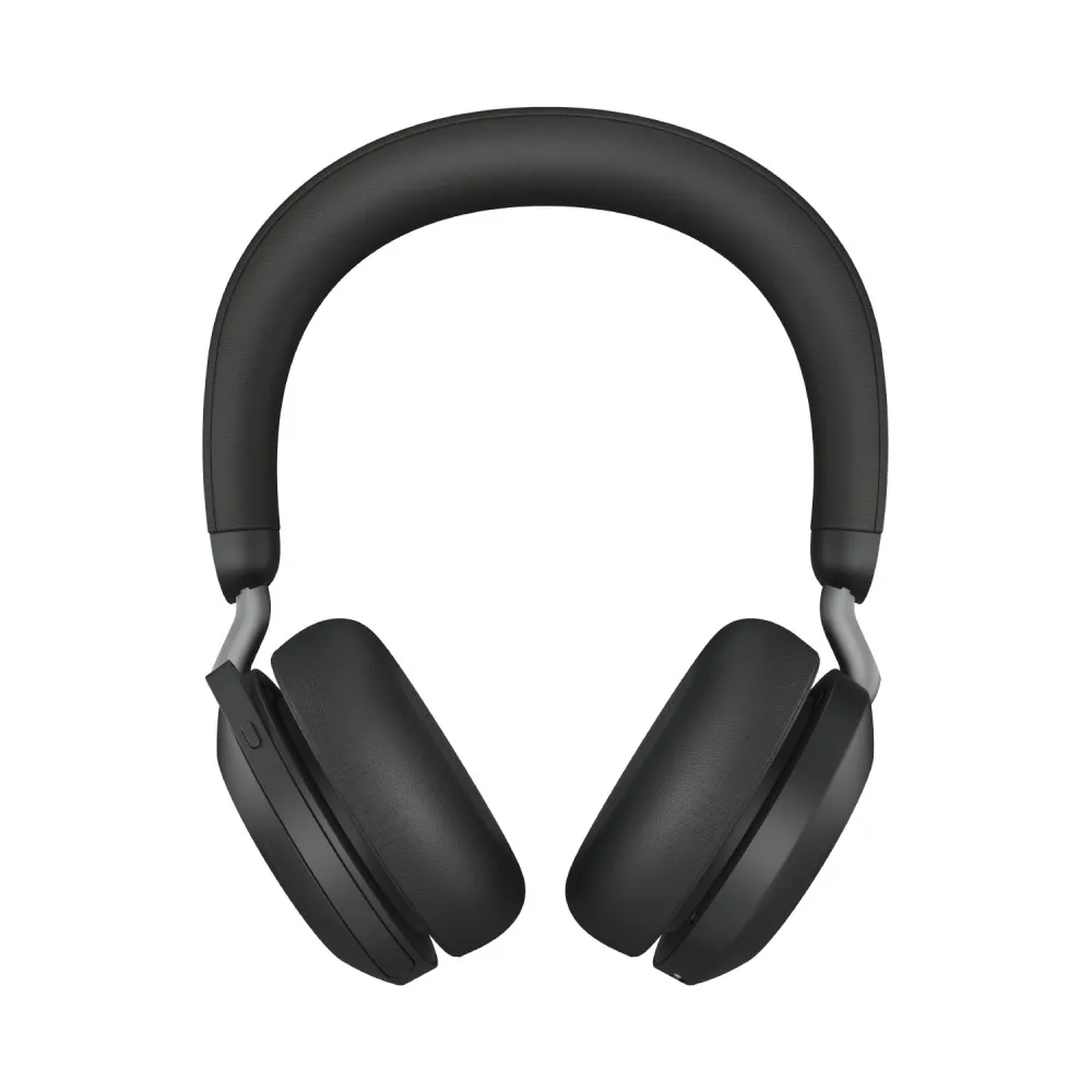 Jabra Evolve2 75 Căști Fără fir Bandă de fixare pe cap Birou Call center Bluetooth Stand de încărcare Negru