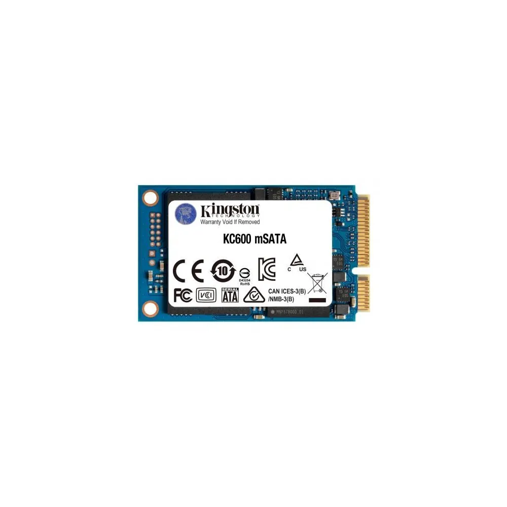 SSD Kingston KC600 1TB, SATA3, mSATA Kingston - 1