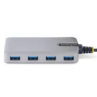 StarTech.com 5G4AB-USB-C-HUB hub-uri de interfață USB 3.2 Gen 1 (3.1 Gen 1) Type-C 5000 Mbit s Gri