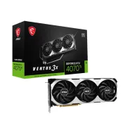 MSI GeForce RTX 4070 Ti VENTUS 3X 12G OC NVIDIA 12 Giga Bites GDDR6X
