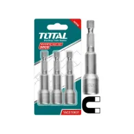 Total - set 3chei 12mm -1/4 hex - 65mm