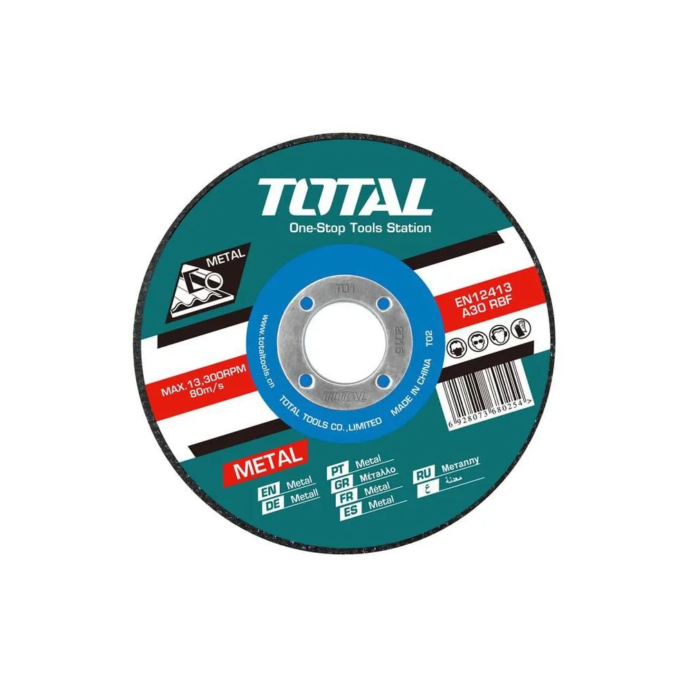Total - disc abraziv taiere metal - 355x3x25.4mm