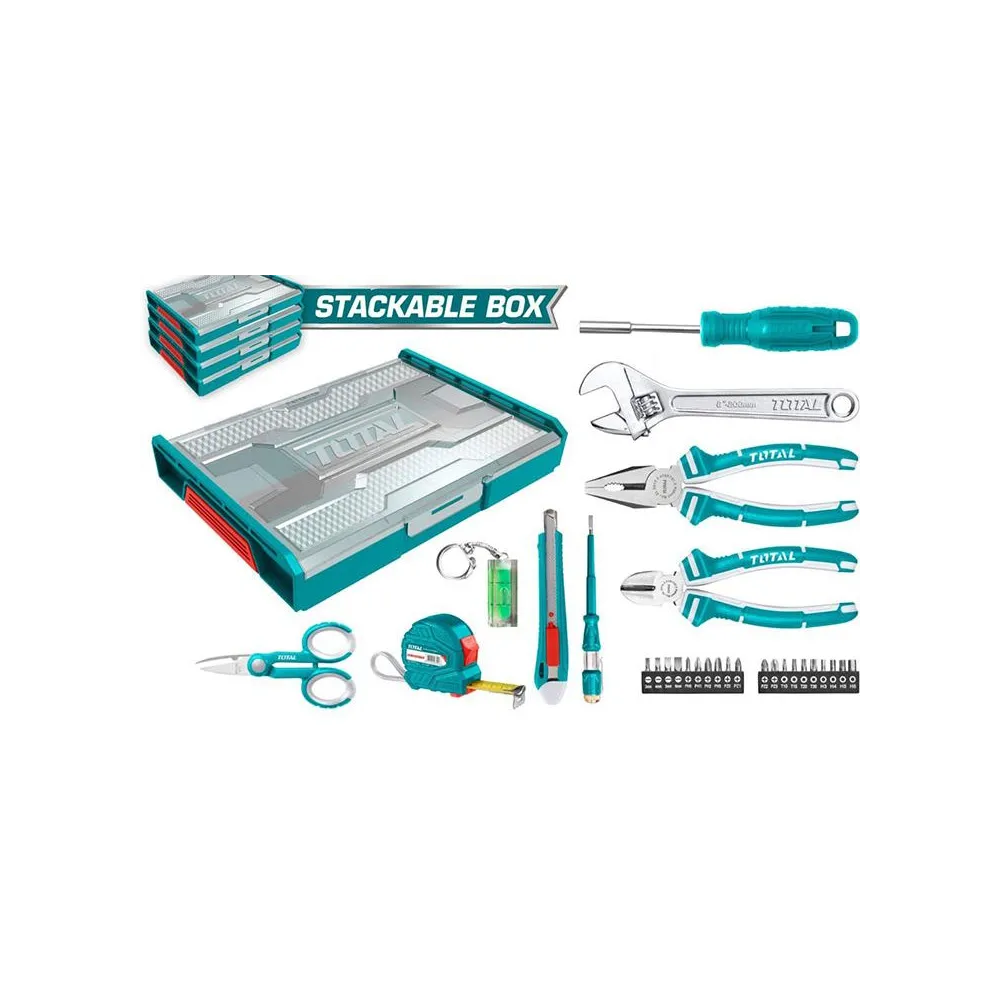 Total - trusa de scule - 29 piese