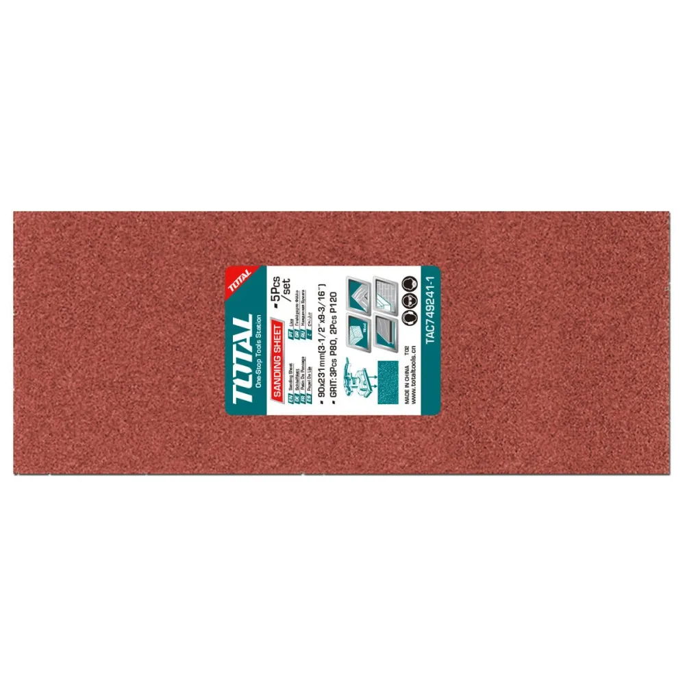 Total - hartie abraziva pentru masina de slefuit