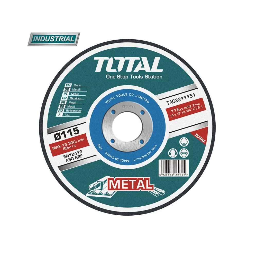 Disc debitare metale Total, 115mm
