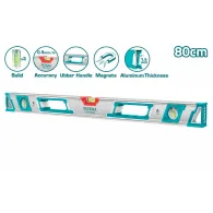 Total - nivela magnetica cu bula - 80cm (industria