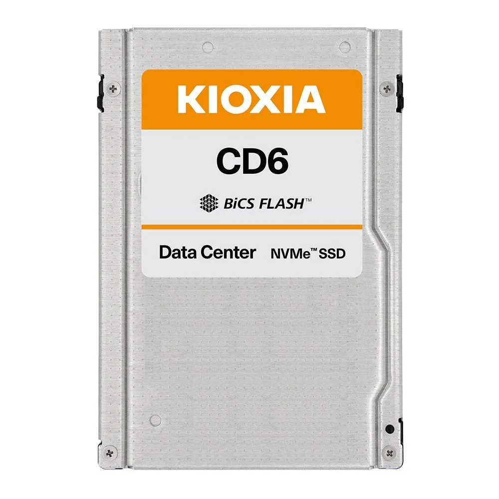 Ssd data server kioxia cd6-r 3.84tb pcie gen4 x4 (64gt/s)