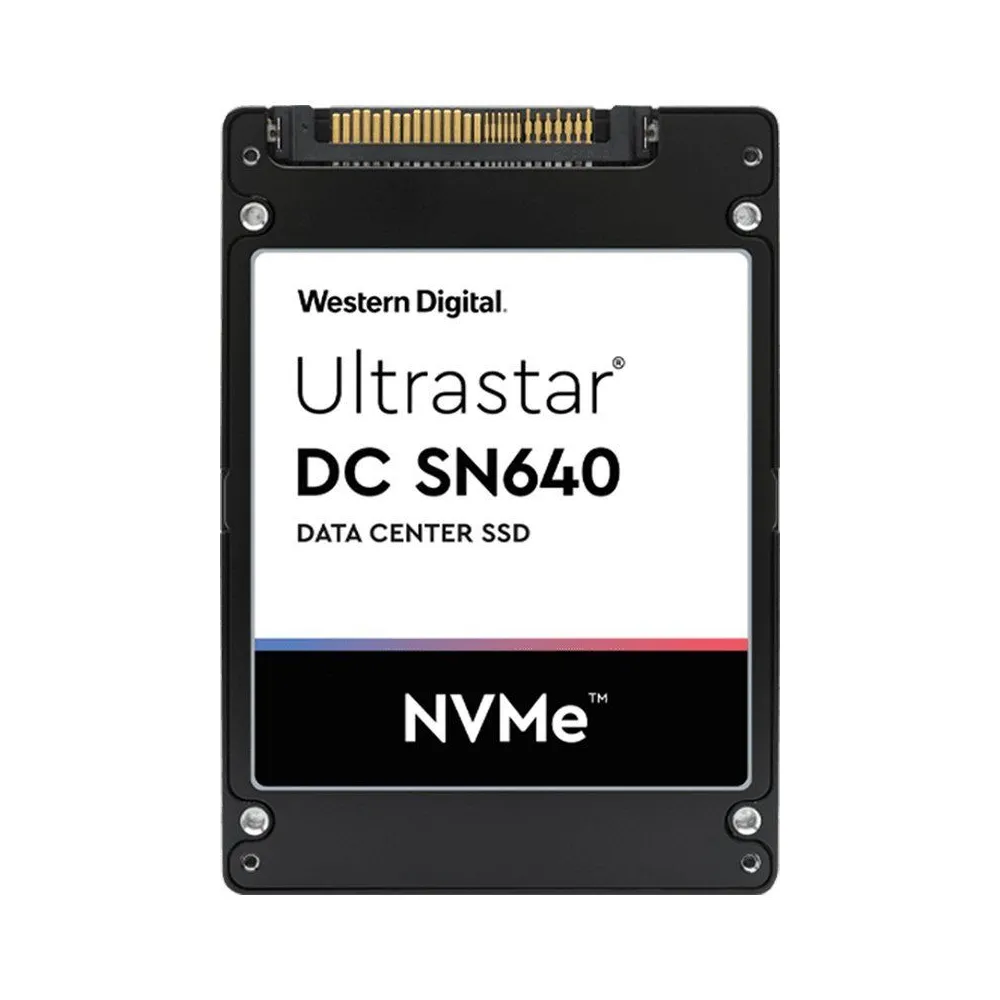 Ssd server wd ultrastar dc sn640 nvme 1.92tb 2.5x15mm 3d