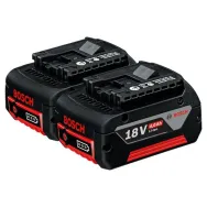 Bosch 2xGBA18V Set 2 acumulatori LI-Ion 18V 4Ah