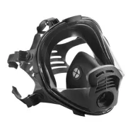 Masca integrala din silicon lentile panoramice policarbonat