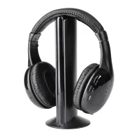 Casti wireless quer 5 in 1 radio am/fm