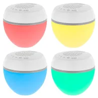 Boxa Kruger&Matz Fun, 5W, Bluetooth, IP68, RGB, alb