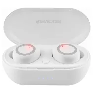 Casti bluetooth 5.0 tws white sencor