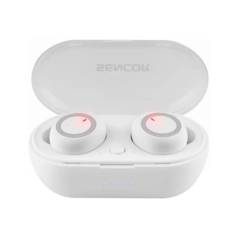 Casti bluetooth 5.0 tws white sencor