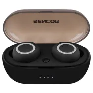 Casti bluetooth 5.0 tws black sencor