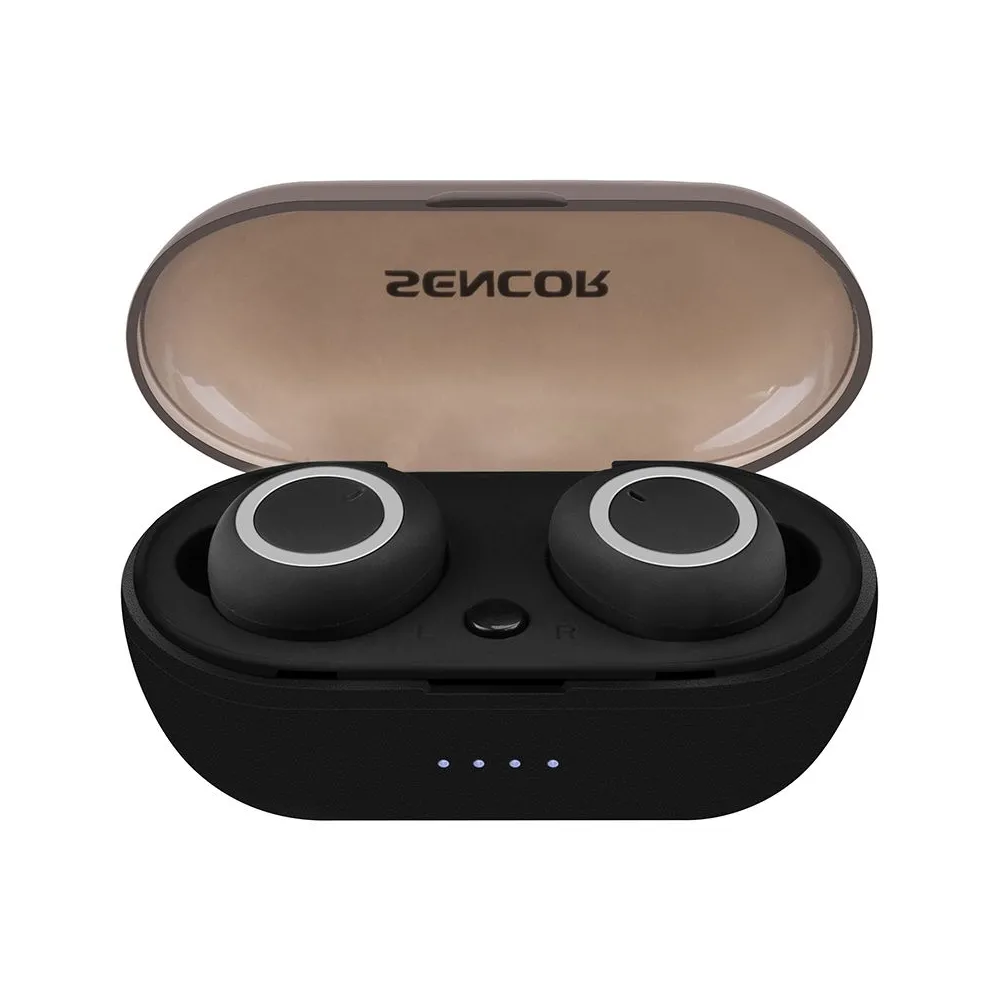 Casti bluetooth 5.0 tws black sencor
