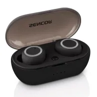 Casti bluetooth 5.0 tws black sencor