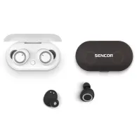 Casti bluetooth 5.0 tws black sencor