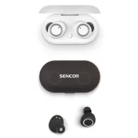 Casti bluetooth 5.0 tws black sencor