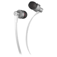 Casti in ear cu microfon albe sencor