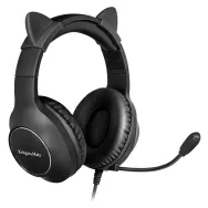 Casti gamer kids krugersimatz negru