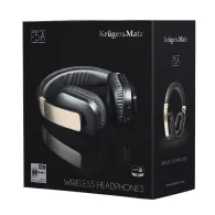 Casti audio bluetooth f5a gold krugersimatz