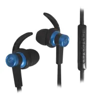 Casti esperanza cu microfon negru / albastru
