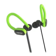 Casti cu microfon black/green esperanza