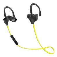 Casti sport bluetooth esperanza - negru/galbe