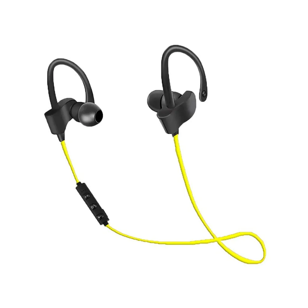 Casti sport bluetooth esperanza - negru/galbe